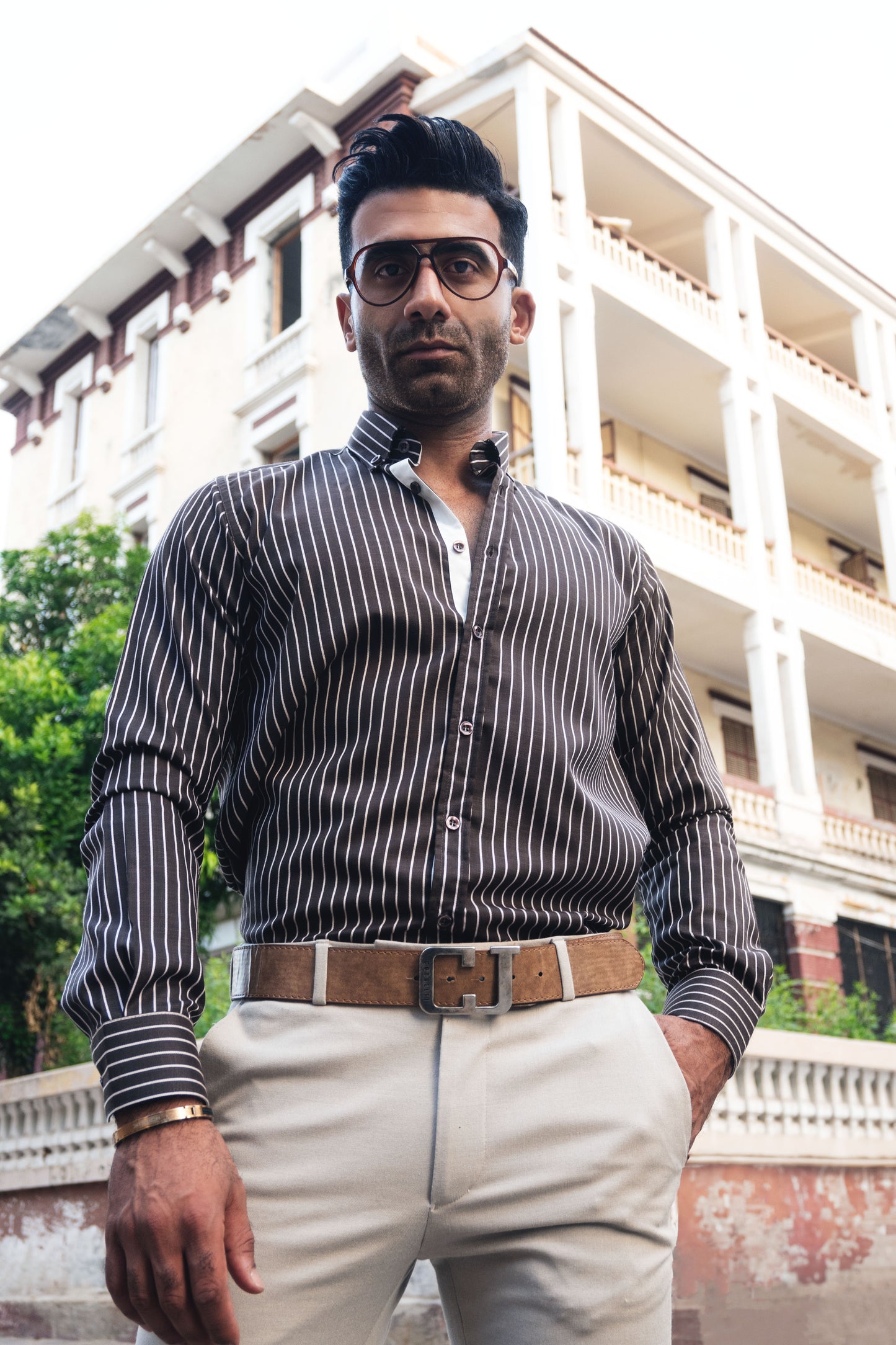 MEKA - Long sleeves - Semi casual regular fit shirt - 0053