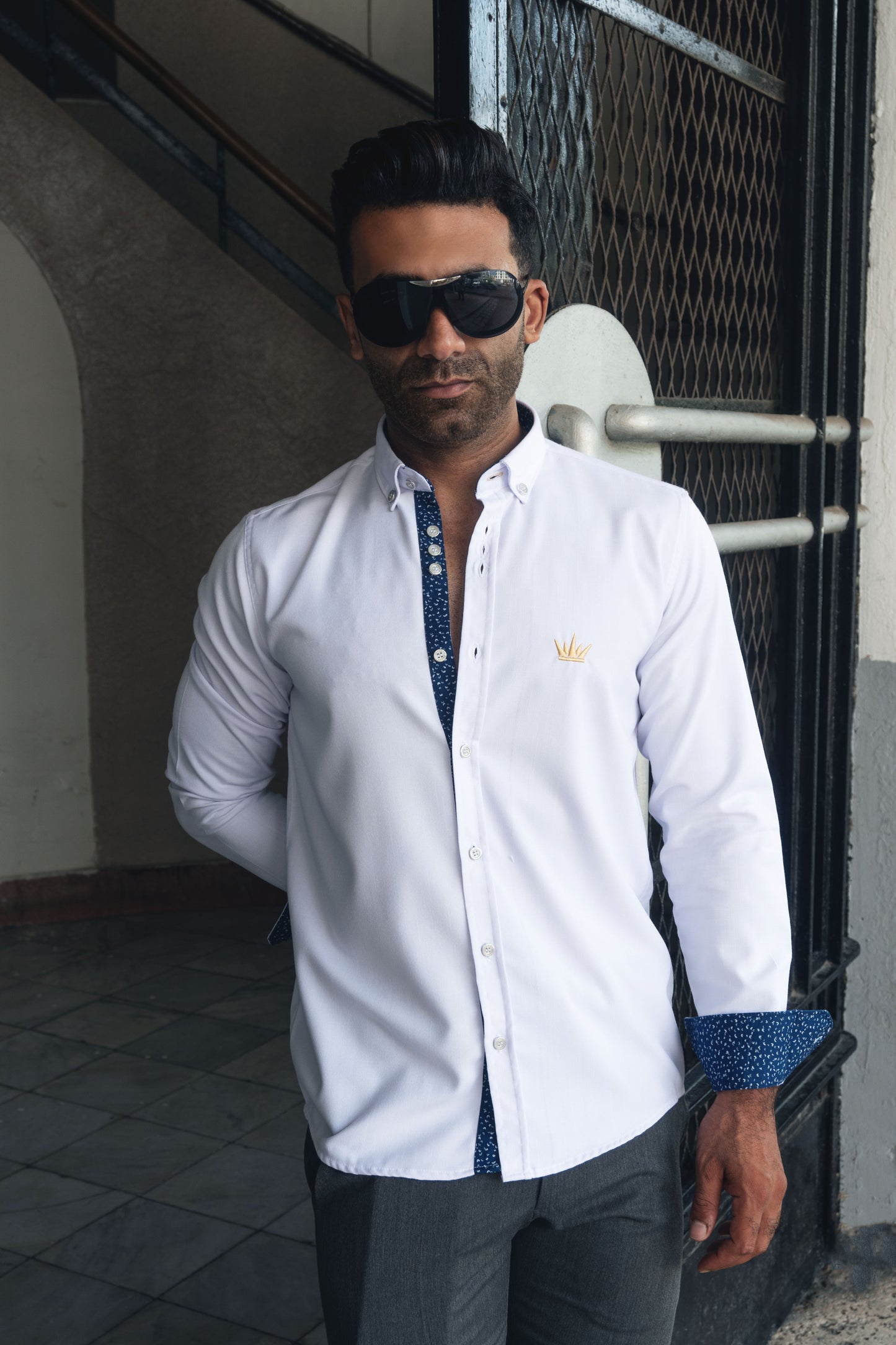 MEKA - Long sleeves - Semi casual regular fit shirt - 0057