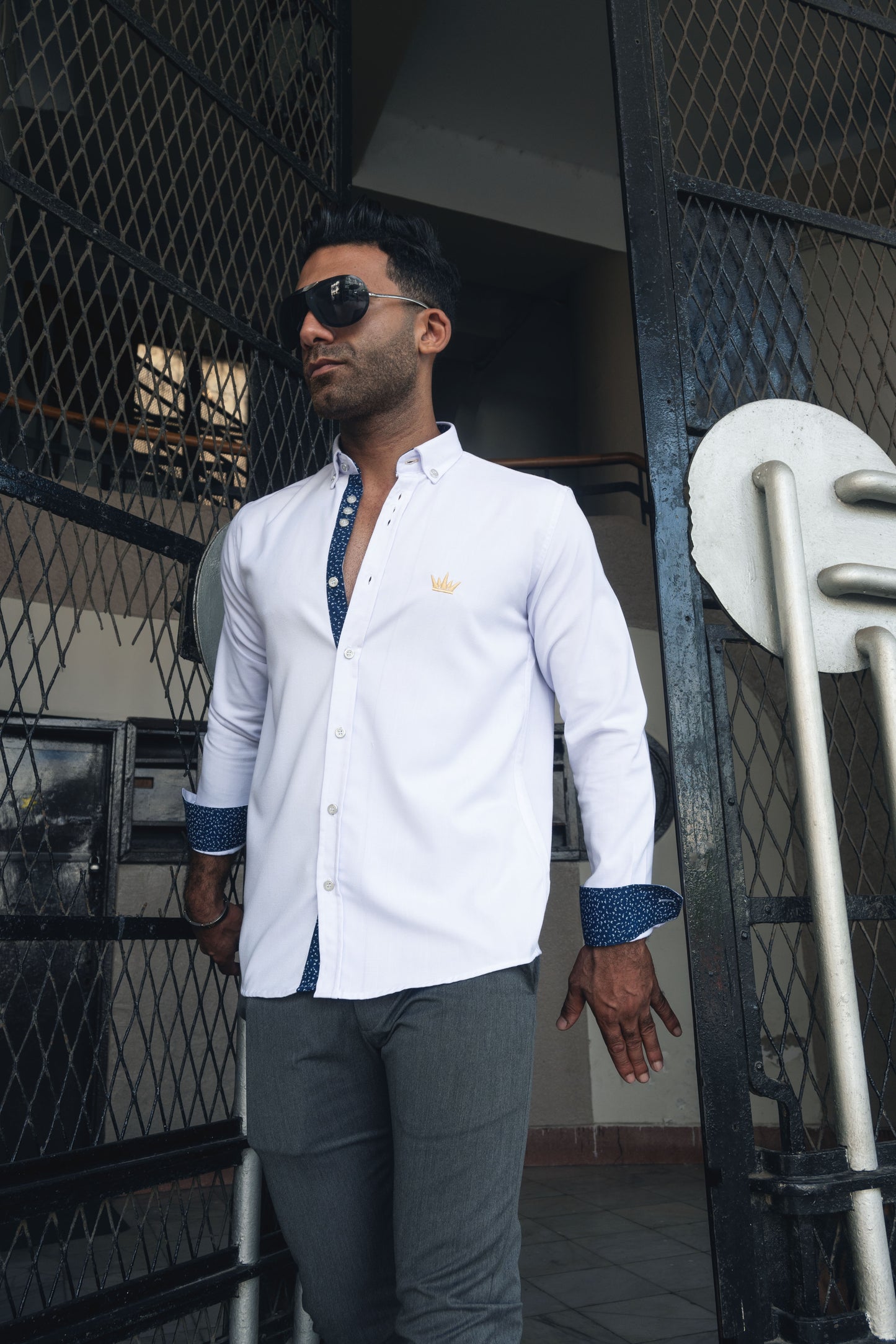 MEKA - Long sleeves - Semi casual regular fit shirt - 0057