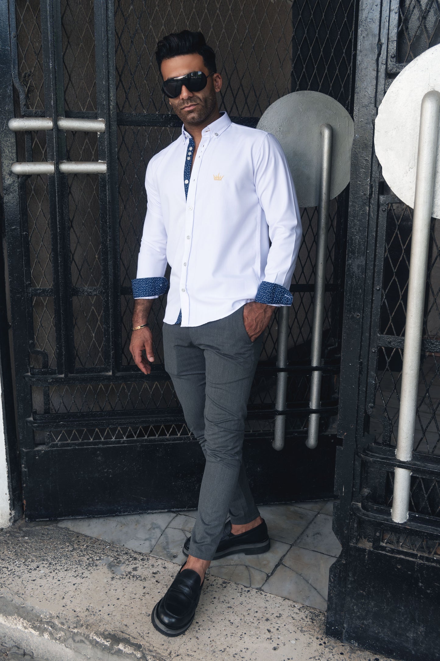 MEKA - Long sleeves - Semi casual regular fit shirt - 0057