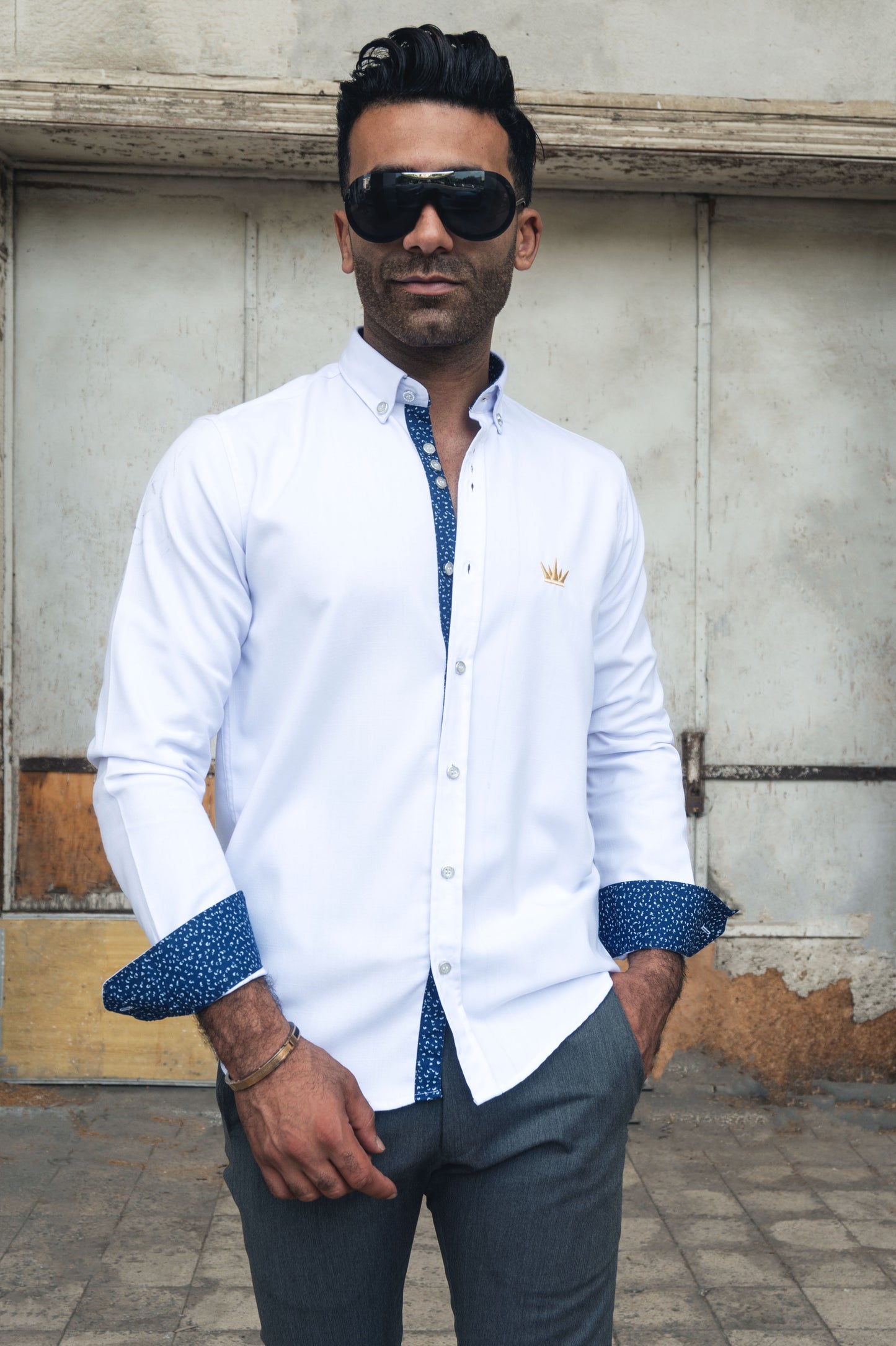 MEKA - Long sleeves - Semi casual regular fit shirt - 0057