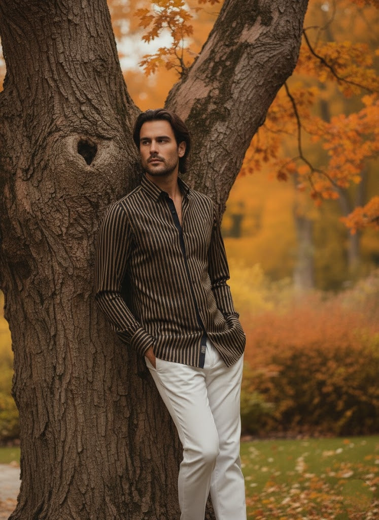 MEKA - Long sleeves - Semi casual regular fit shirt - 0051