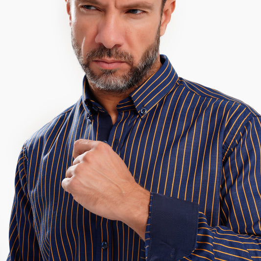 MEKA - Long sleeves - Semi casual regular fit shirt - 0052