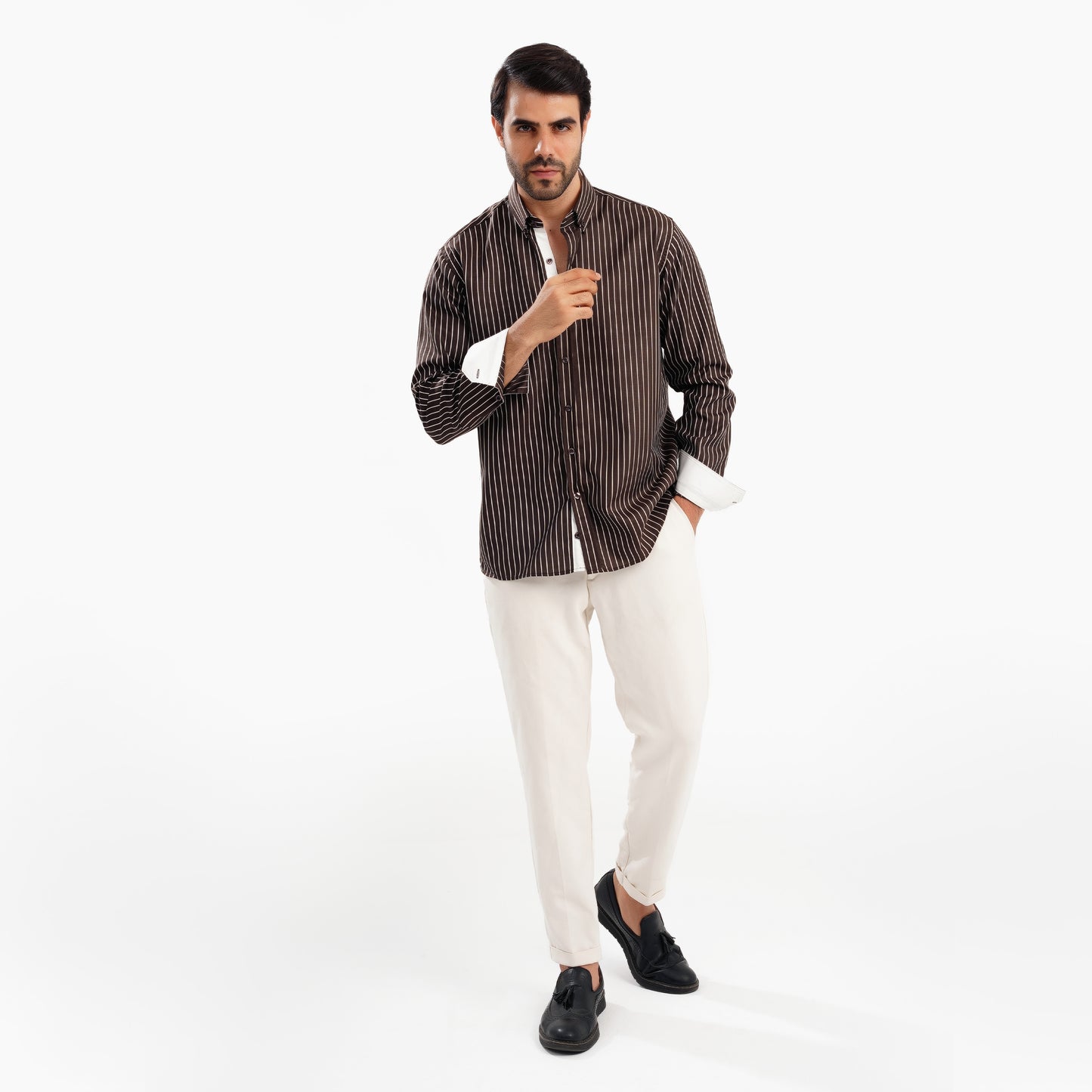 MEKA - Long sleeves - Semi casual regular fit shirt - 0053