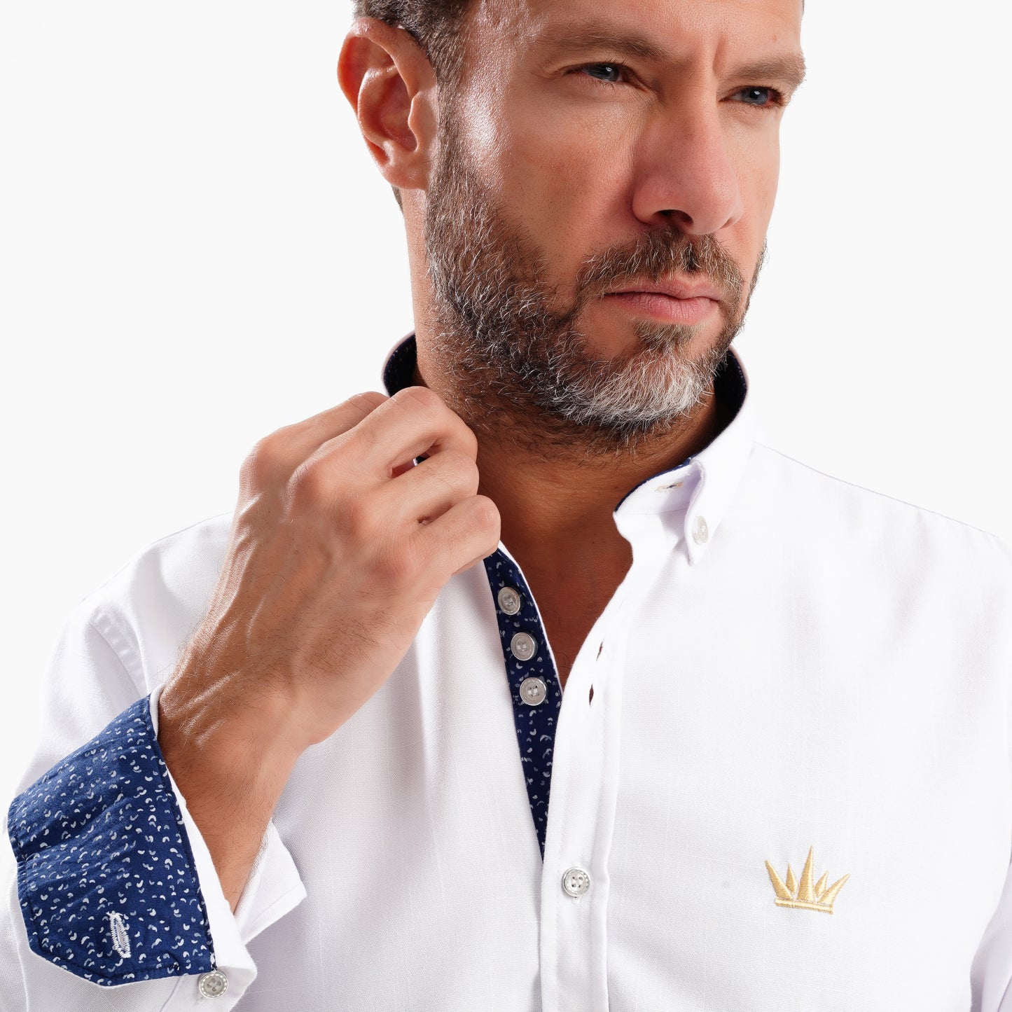MEKA - Long sleeves - Semi casual regular fit shirt - 0057