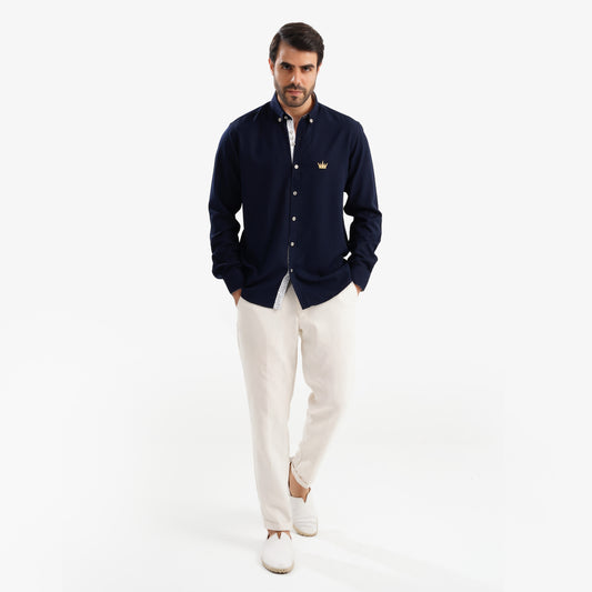 MEKA - Long sleeves - Semi casual regular fit shirt - 0058