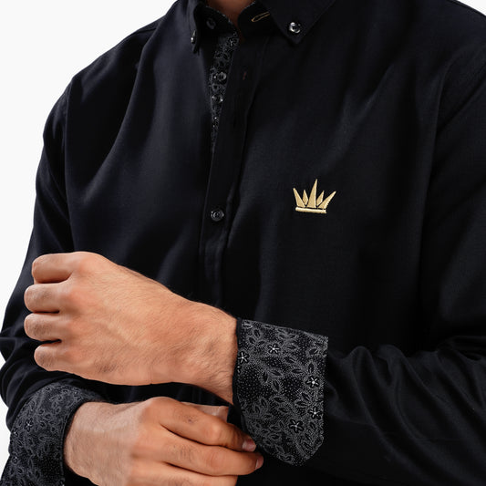 MEKA - Long sleeves - Semi casual regular fit shirt - 0059