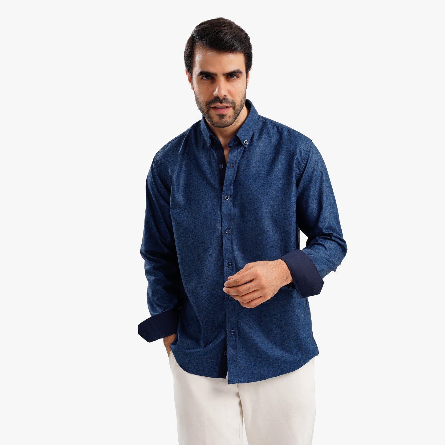 MEKA - Long sleeves - Semi casual regular fit shirt - 0081
