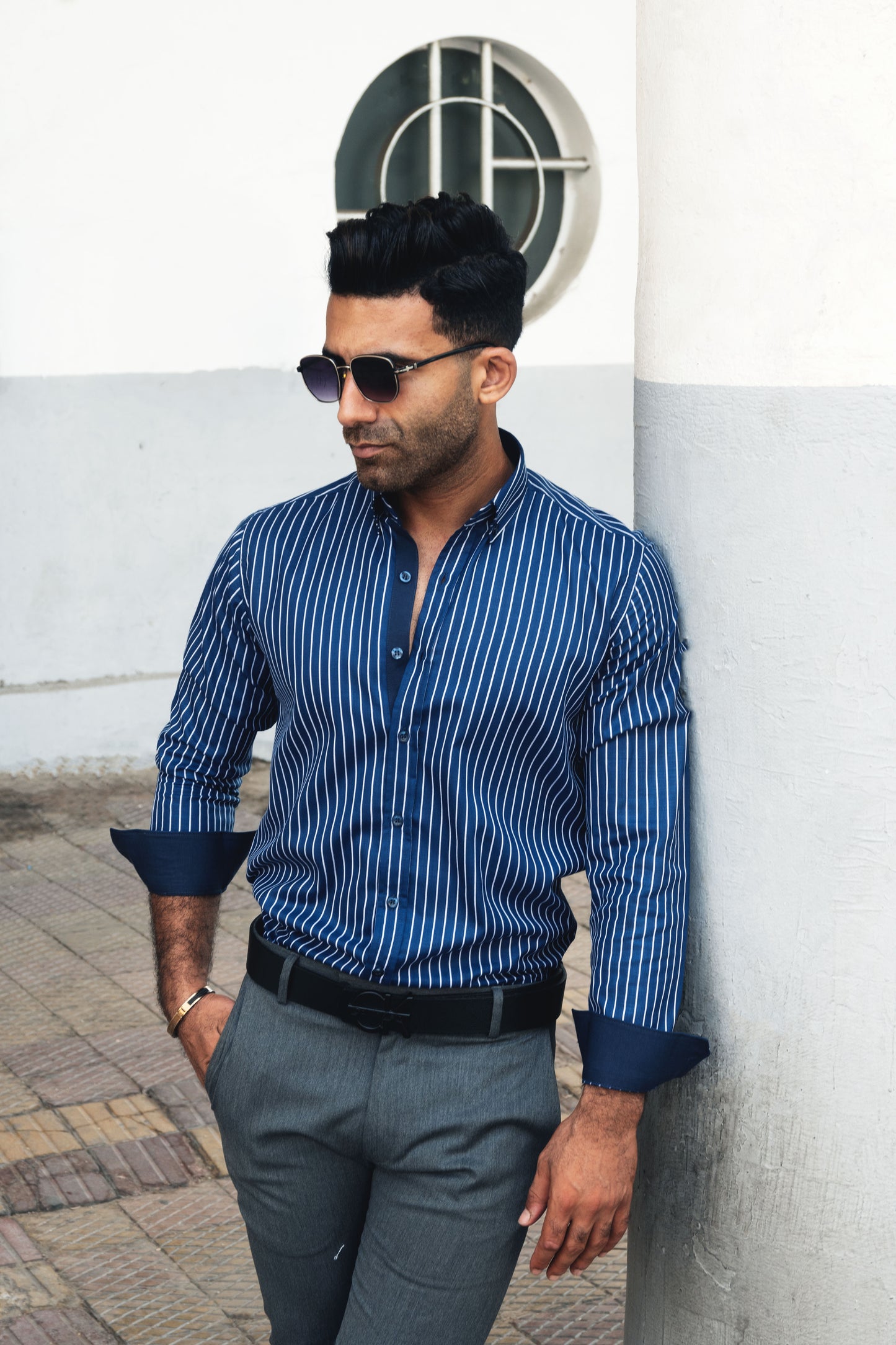 MEKA - Long sleeves - Semi casual regular fit shirt - 0049