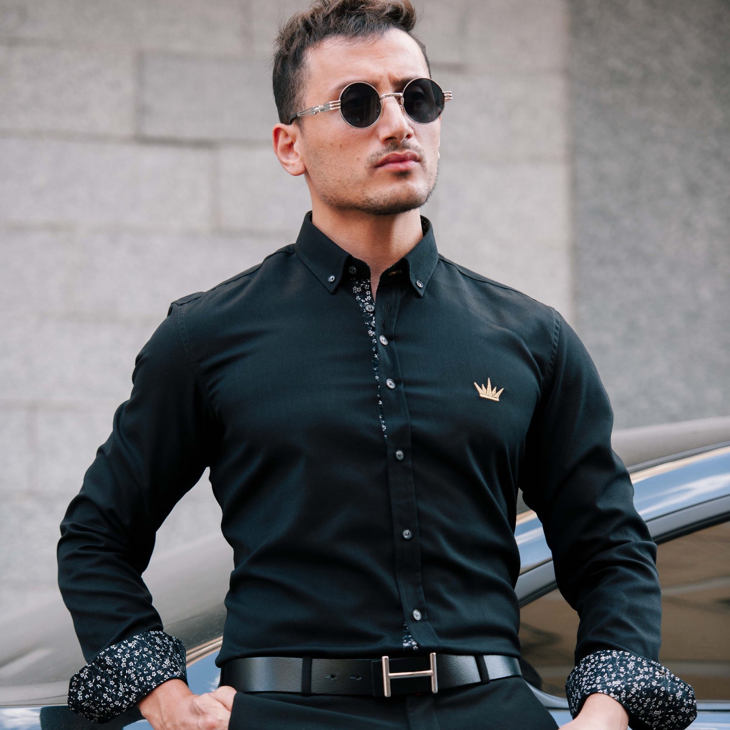 MEKA - Long sleeves - Semi casual regular fit shirt - 0059