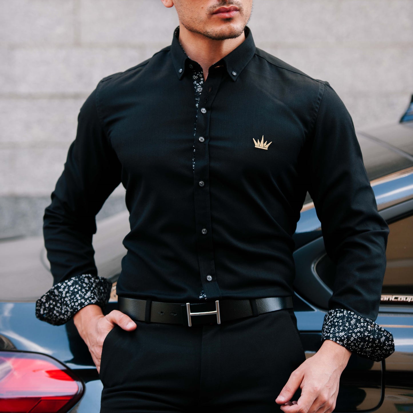 MEKA - Long sleeves - Semi casual regular fit shirt - 0059