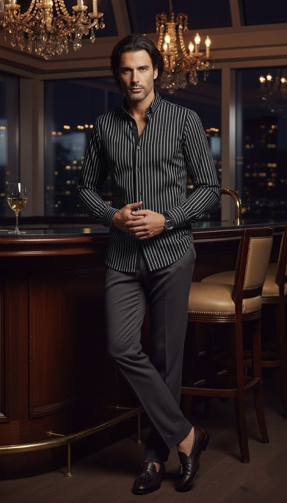 MEKA - Long sleeves - Semi casual regular fit shirt - 0050