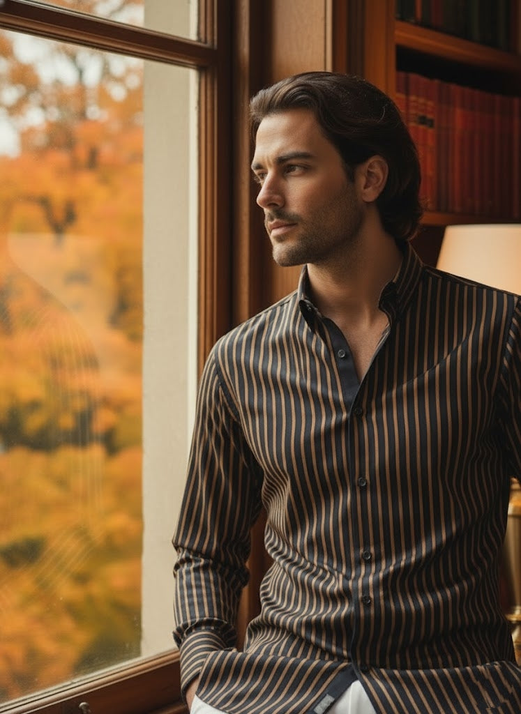 MEKA - Long sleeves - Semi casual regular fit shirt - 0051