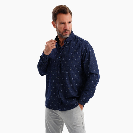 MEKA - Long sleeves - Semi casual regular fit shirt - 0048