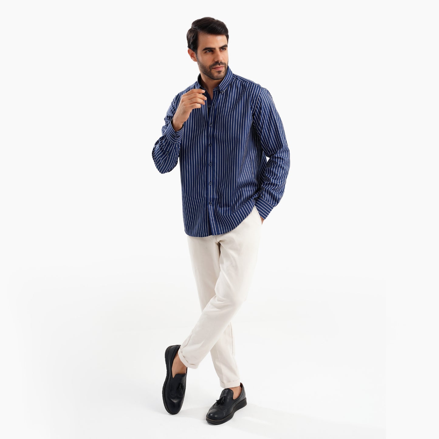 MEKA - Long sleeves - Semi casual regular fit shirt - 0049