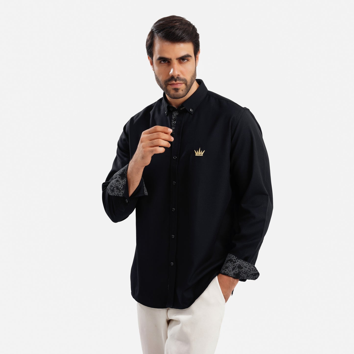 MEKA - Long sleeves - Semi casual regular fit shirt - 0059